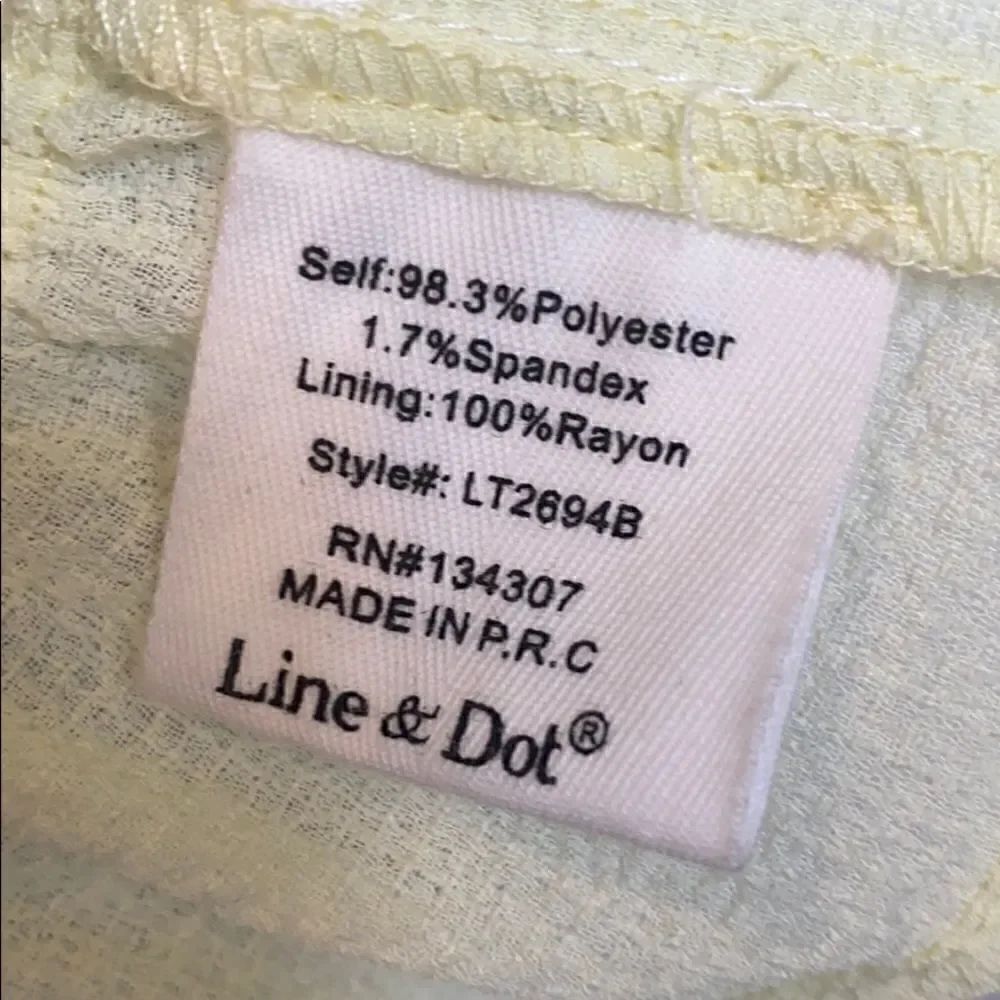 Line & Dot Smocked Cami Top - Picture 6 of 9